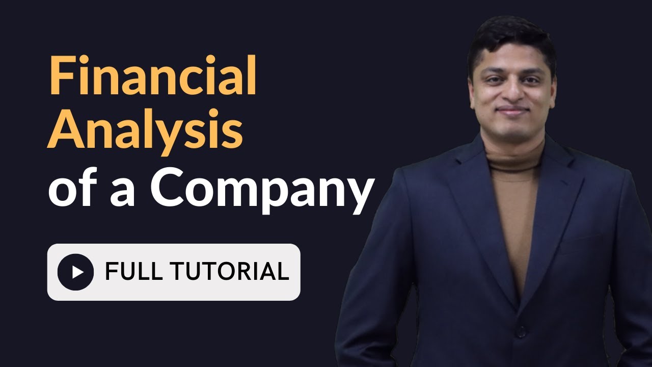 How do I write a financial analysis report for a company?