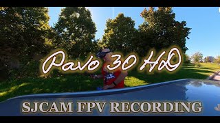 Pavo 30 HD SJCAM FPV RECORDING