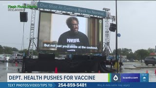 Texas health department hosts COVID-19 vaccine educational pop-up in Bellmead