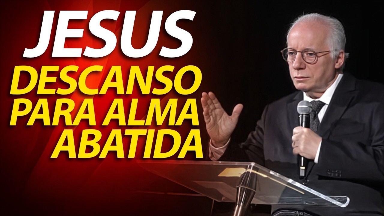 Jesus é o descanso para alma abatida. Pregação sobre Mateus 11:28-30 | Pastor Paulo Seabra
