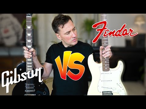 FENDER VS GIBSON... Which is better?