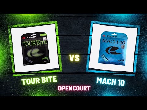 Solinco Showdown - Tour Bite VS Mach 10 - Which is Better?