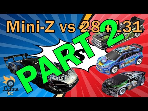 WLToys 284131, 284010, K989 vs Kyosho Mini-Z. PART 2