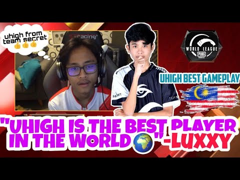 "UHIGH IS THE BEST PUBG PLAYER IN THE WORLD"-BIGETRON RA CAPTAIN,LUXXY  | UHIGH GAMEPLAY