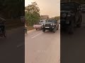 Mahindra Thar Jumping Dance