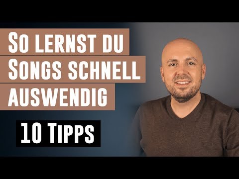 Auswendig Gitarre spielen - Songs auswendig lernen Gitarre