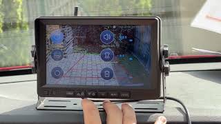 SET bezdrátový digitální kamerový systém s monitorem 7" AHD, 4CH, DVR, BSD