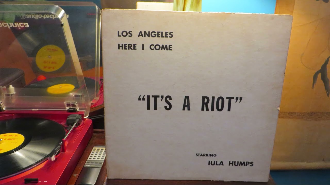 Radio DJ Van Q. Temple as IULA HUMPS - Los Angeles Here I Come - 