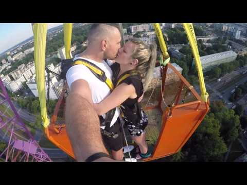 Bungee Jump Kraków 90m Skok na oczko