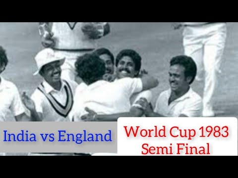 World Cup 1983 semi final England vs India