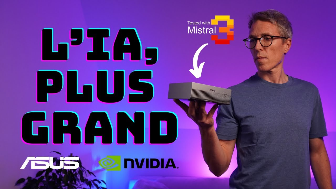 DGX Spark Test Complet avec Ministral 3 - Vidéo YouTube