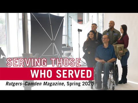 Serving Those Who Served: Magazine Photo Shoot