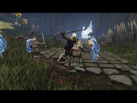 ELDEN RING NPC Fights 3 - Wandering Nobles VS Raya Lucaria Soldiers