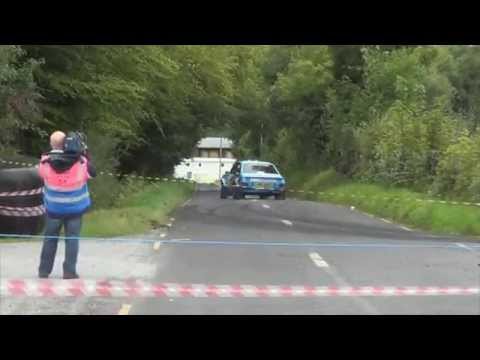 Frank Kelly flat out at Galway Summer Rally 2014