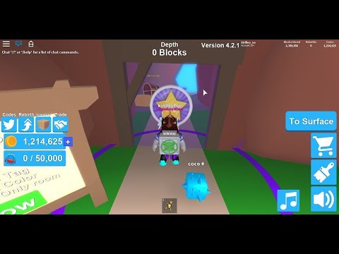 (:Как попасть бесплатно в VIP комнату.Нашел баг в роблоксе минирежим Mining Simulator:)