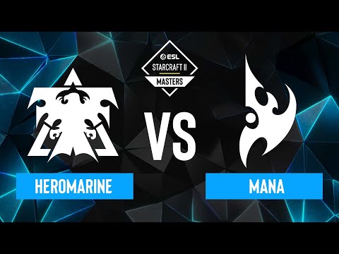 HeRoMaRinE vs. MaNa - ESL SC2 Masters: Winter 2023 Europe Regionals - Playoffs