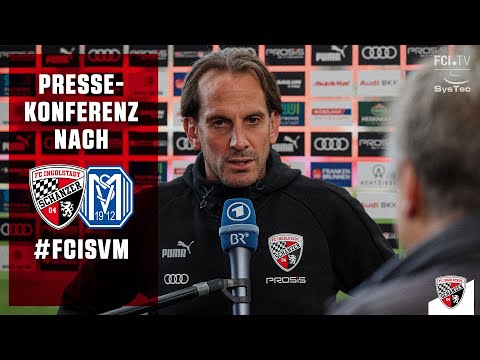FC Ingolstadt 04 vs. SV Meppen: Schanzer Pressekonferenz nach dem 12. Spieltag