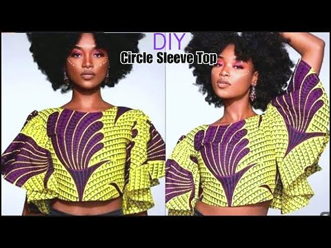 , title : 'Diy simple Top with Full Circle Sleeves| How to make Circular Sleeves'