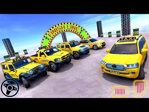 Taxi Car Stunts 2 Games 3D - Ramp Car Stunts | Android Gameplay
