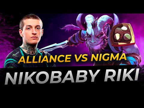 Alliance.Nikobaby Immortal Riki | Full Gameplay Dota 2 Replay