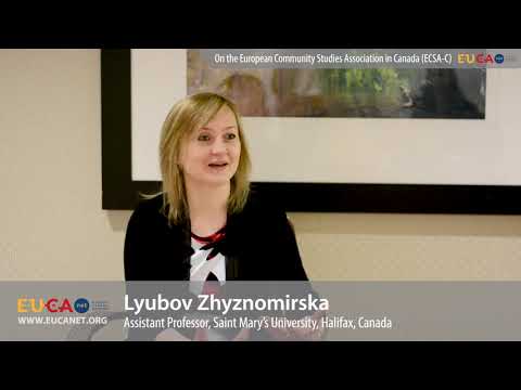 Dr. Lyubov Zhyznomirska on the European Community Studies Association Canada (ECSA-C)