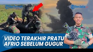 Download lagu Video Terakhir Pratu Afrio Sebelum Gugur Kena Ledakan Pemusnahan Amunisi di Garut mp3