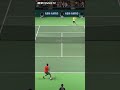 CRAZY Tennis Point Between Friends Gael Monfils and Stan Wawrinka #Shorts