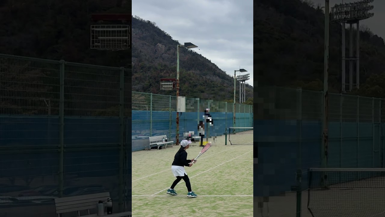 【ソフトテニス 】小5娘の前衛始めました#ソフトテニス #ソフトテニス好き #小5＃小学生