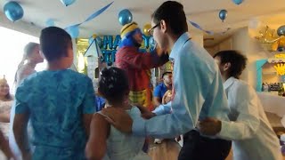 Payaso Pikorete Celebrando el Cumpleaños de Matías en New Port Richey Fl Video del Vacilon