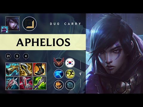 Aphelios ADC vs Jinx - KR Grandmaster Patch 25.23