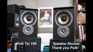 Video thumbnail for Polk TSI-100 Speaker Review - You're off the naughty list, Polk by cheapaudioman