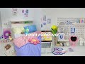 aesthetic room makeover 🌷🐰| korean & pinterest inspired, desk makeover, shopee haul + unboxing