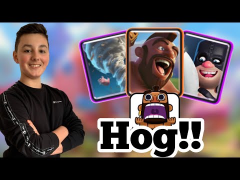 OLDSCOOL HOG EXE-NADO DECK!! Oldscool Hog Exe-Nado Deck überzeugt!! |Clash Royale Deutsch