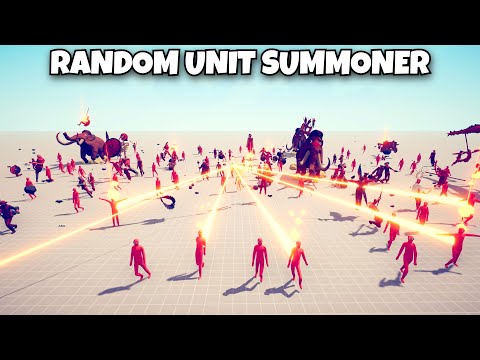 RANDOM UNIT SUMMONER VS EVERY UNIT - Totally Accurate Battle Simulator TABS Modded