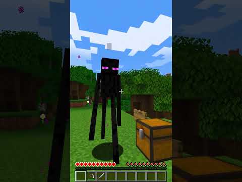 Sad Story Of Enderman 💔 - Past Lives | #shorts #minecraft