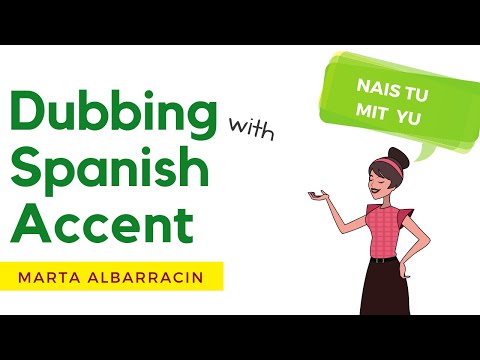 Voice Dubbing, Marta Albarracin- amawords