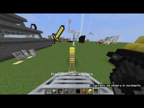 Minecraft-come fare un carrello da miniera che va senza rotaie