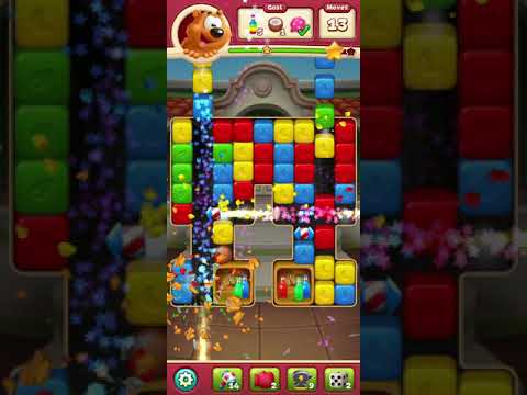 Toon Blast Level 3744 - NO BOOSTERS