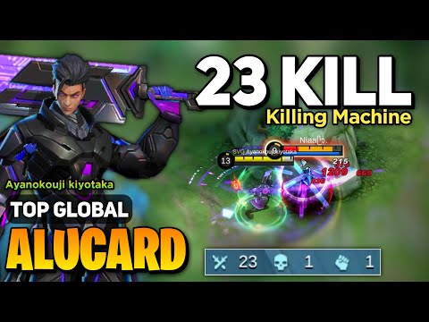 23 KILL! Alucard Best Build 2022 [ Top Global Alucard Gameplay ] By ayanokouji kiyotaka - MLBB