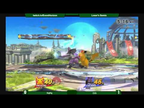 Construct 33 - BigRig (Pikachu) vs Z2G (Lucario) - Smash 4 Losers Semis