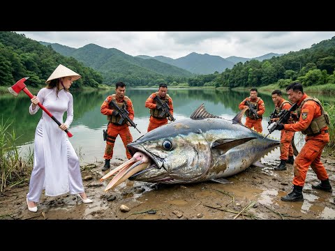 Hero Rescue Team Rescues Pelican Mother After Terrifying Giant Fish Attack 😱🐟
