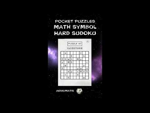 Book: Pocket Puzzles - Math Symbol Sudoku - Hard level.