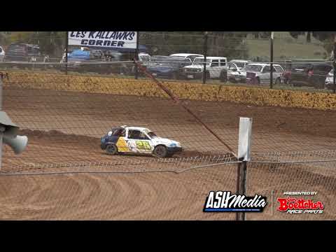 Junior Sedans: Zakiya Costa Rollover - Ellenbrook Speedway