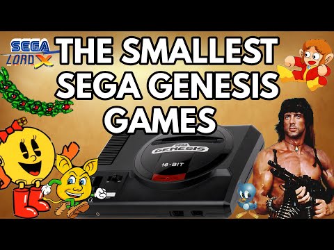 The Smallest Sega Genesis Games