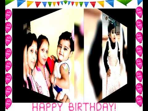 Cute baby name aru birthday song