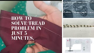 singer sewing machine how to solve thread problems In just 5 minutes.