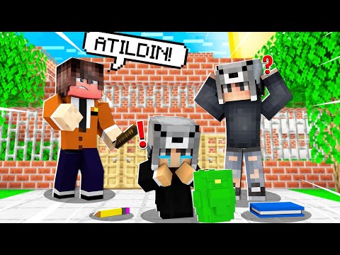 OĞLUM OKULDAN ATILDI! 😱 - Minecraft