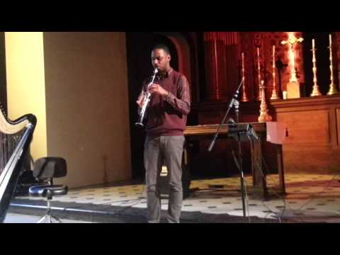 Nexus 2014 Pt 1 - Shabaka Hutchings - Clarinet (4) (St Georges, London 6-03-14)