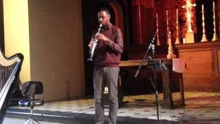 Nexus 2014 Pt 1 - Shabaka Hutchings - Clarinet (4) (St Georges, London 6-03-14)