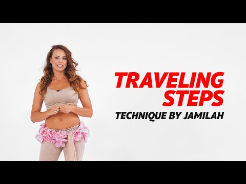 Jamilah - Drum solo technique part 3 | Full video - www.bellystream.tv / Bellydance online